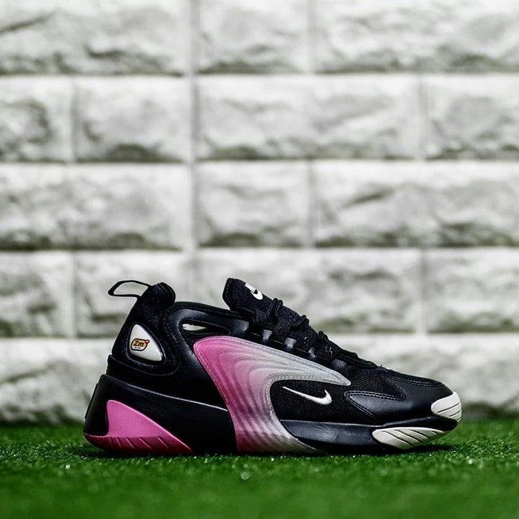 nike zoom black and pink