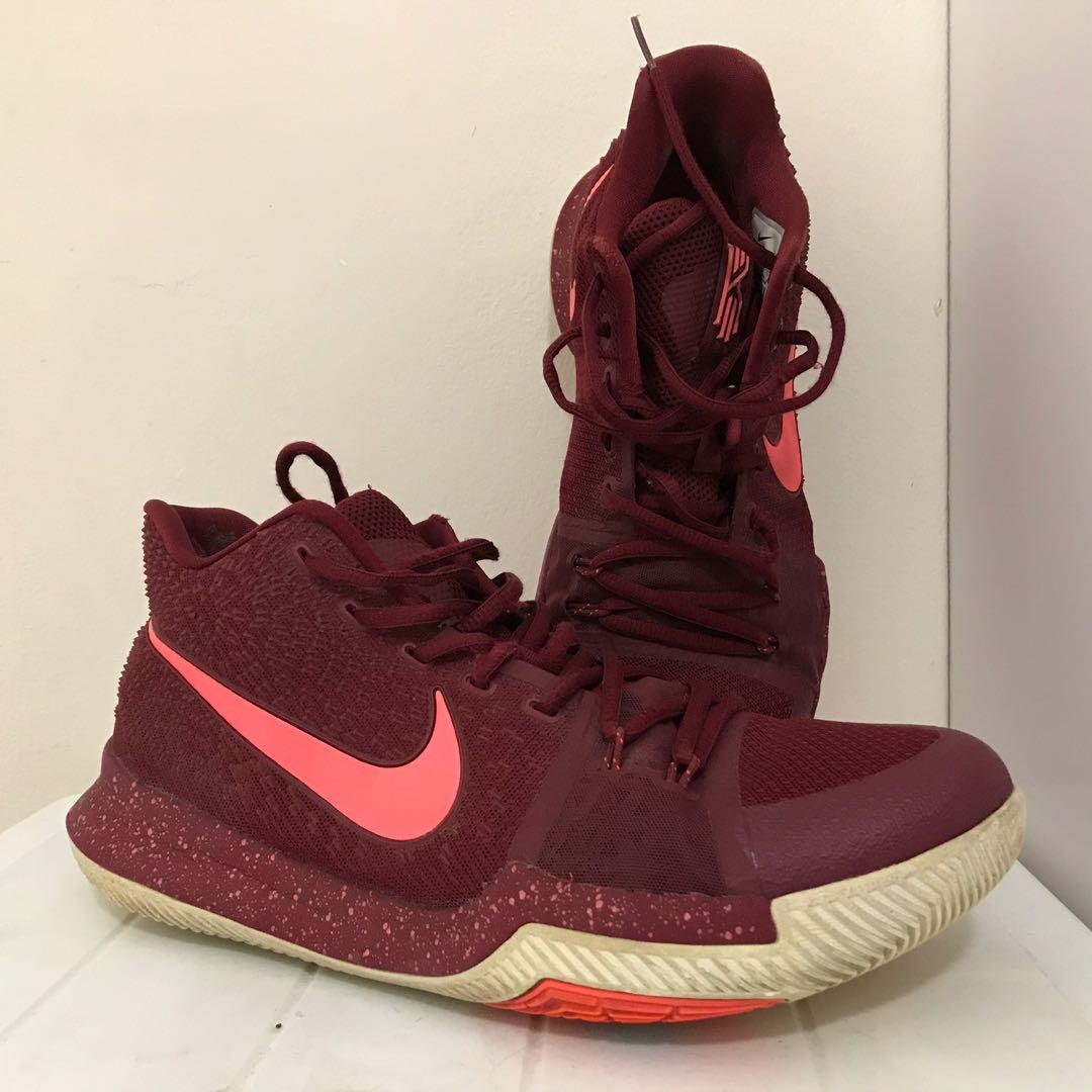 maroon basketball shoes