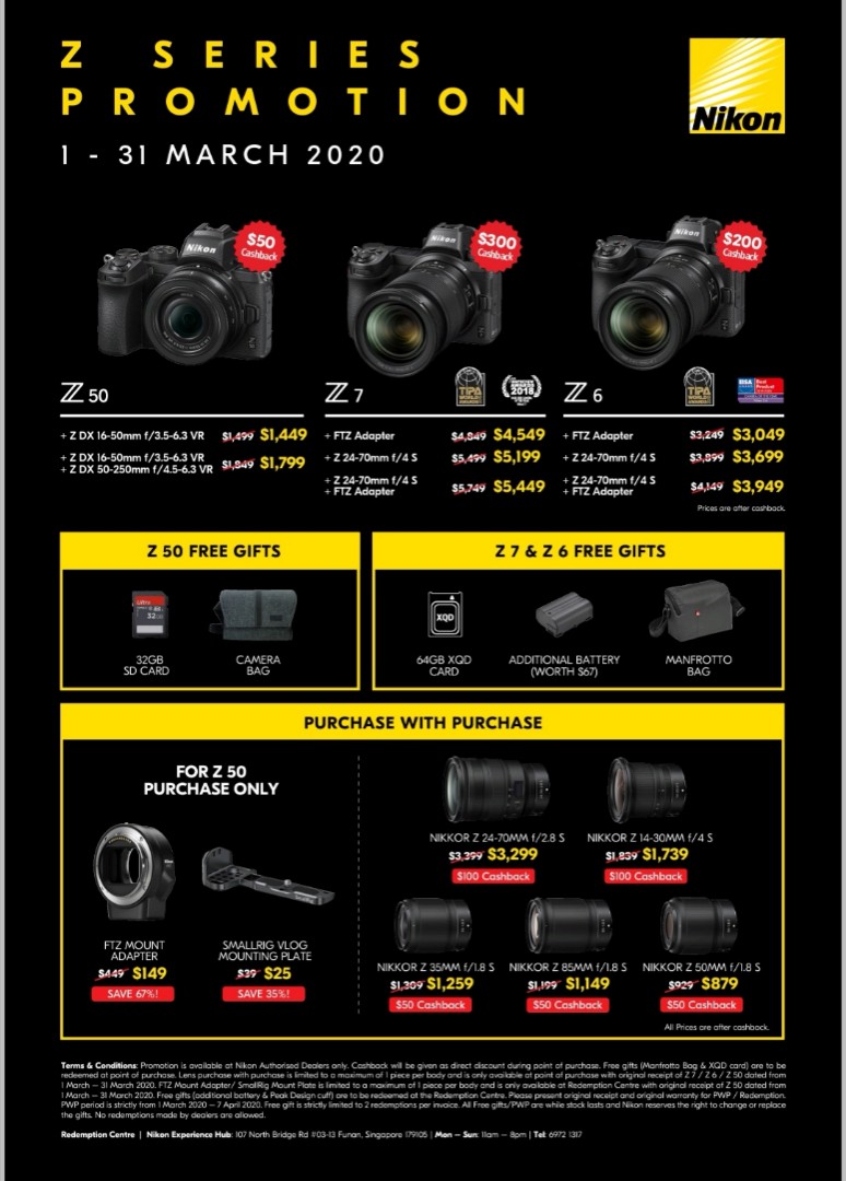 Nikon z6 + FTZ Adapter