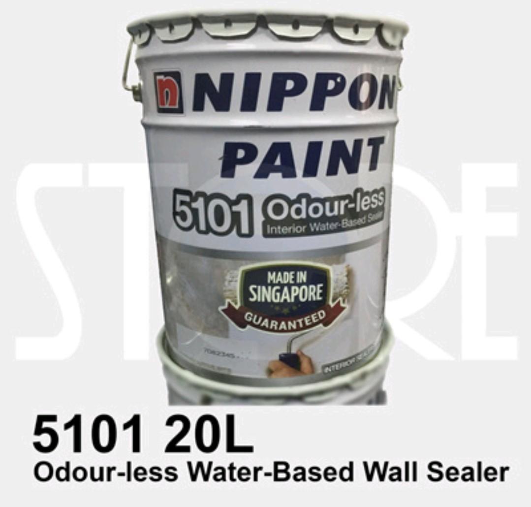 Nippon Paint 5101 Odourless Water Based Wall Sealer 20lt Everything Else On Carousell
