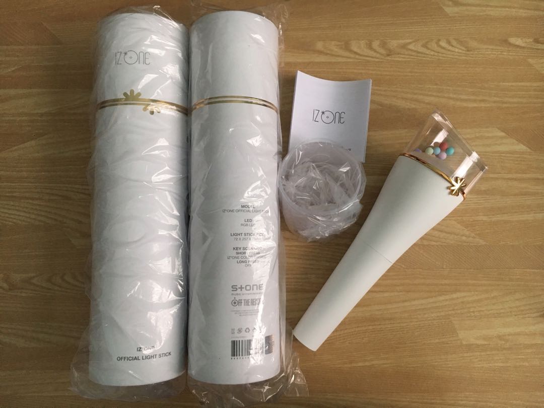 ONHAND SEALED IZ*ONE Official Lightstick | Album Photocards Poster POB ...