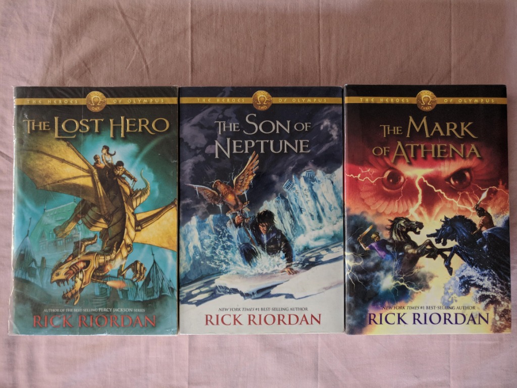 Percy Jackson The Heroes Of Olympus The Kane Chronicles Rick Riordan Books Books On Carousell