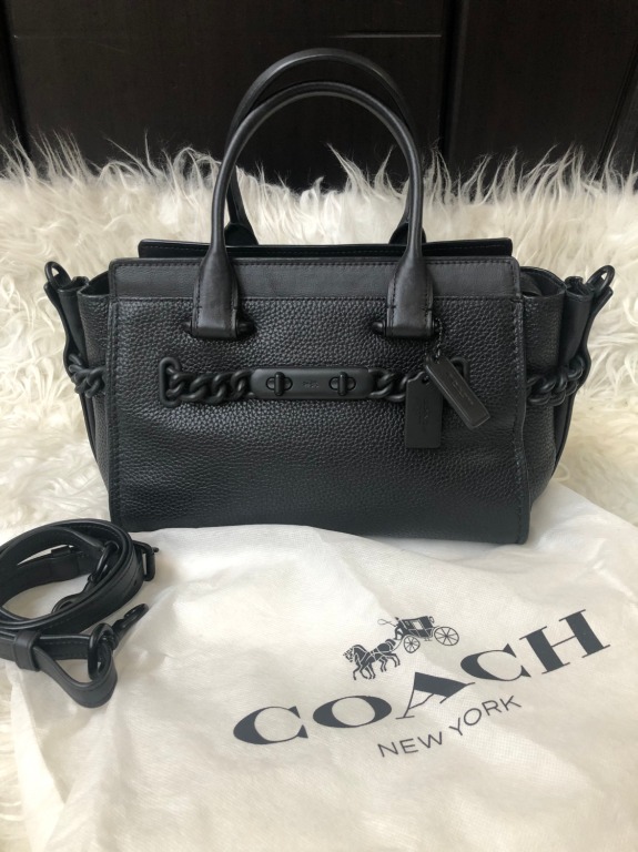 Coach swagger black matte on sale