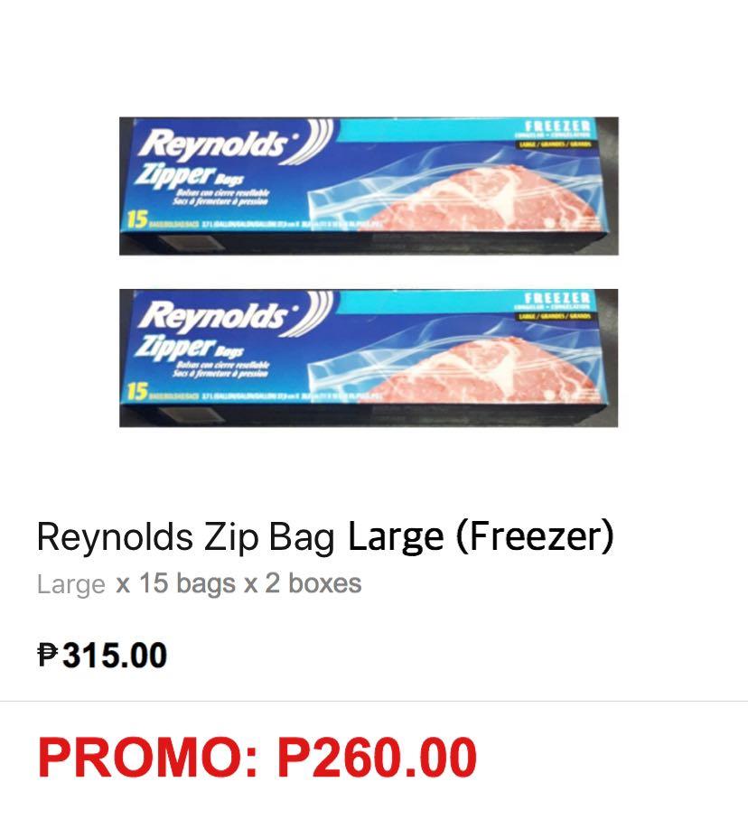 reynolds zipper bags