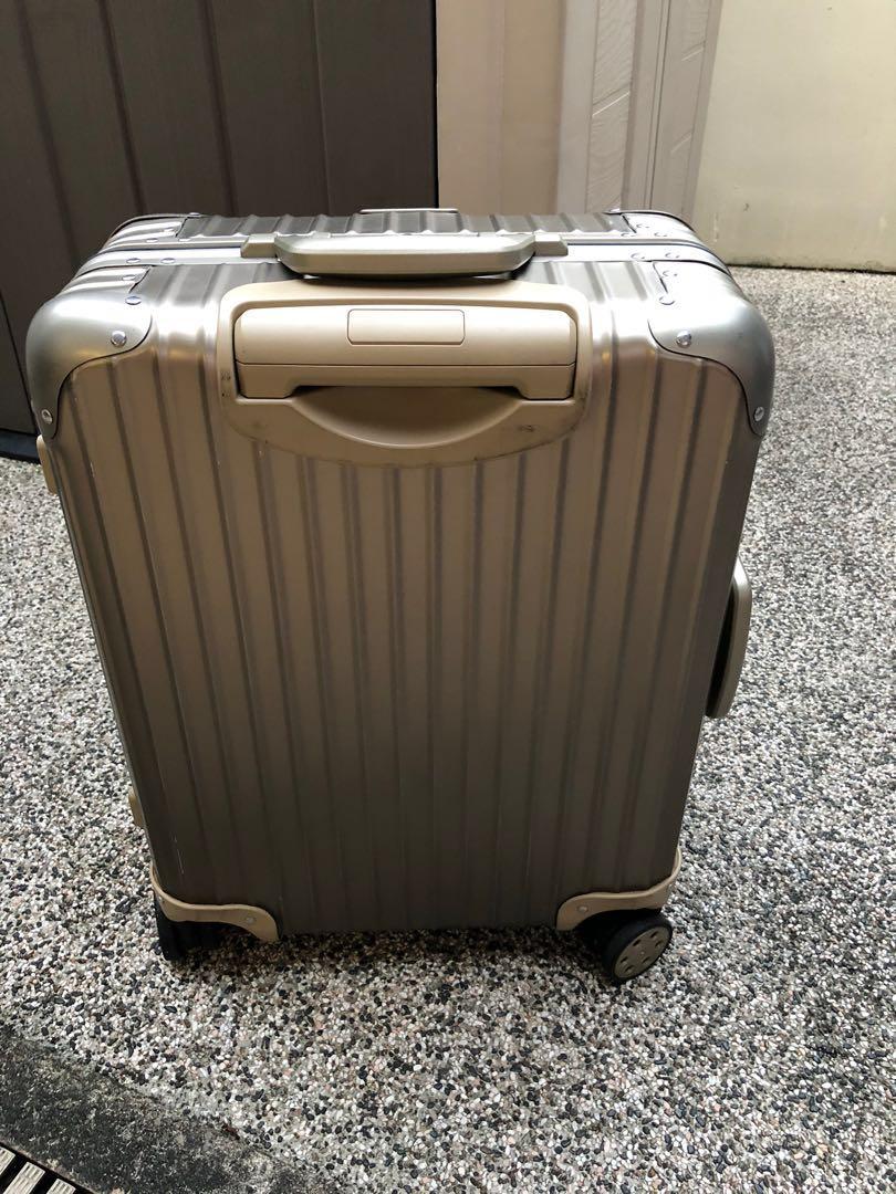 RIMOWA, Bags, Rimowa Topas Titanium Luggage Sets Champagne