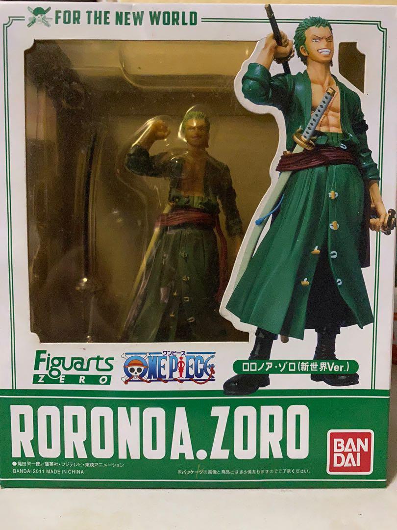 One Piece Figure Sh Figuarts For The New World Roronoa Zoro Hobbies Toys Toys Games On Carousell