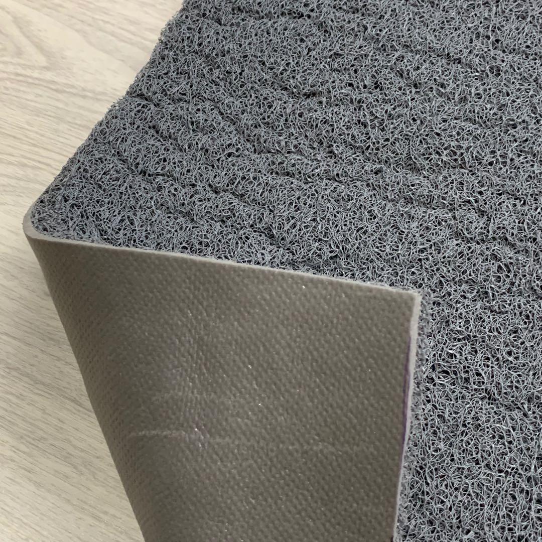 Rubber dirt trap floor mat 1.2m x 1.2m Grey, Furniture & Home Living