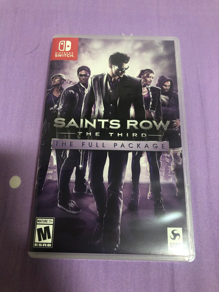 Saints row 3 Nintendo switch, Video Gaming, Video Games, Nintendo on