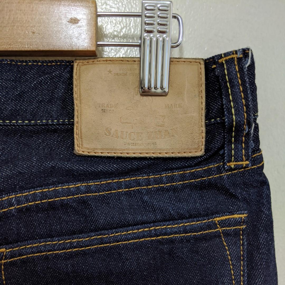 Sauce Zhan 314XX Raw Denim Jeans, Men's Fashion, Bottoms, Jeans on ...