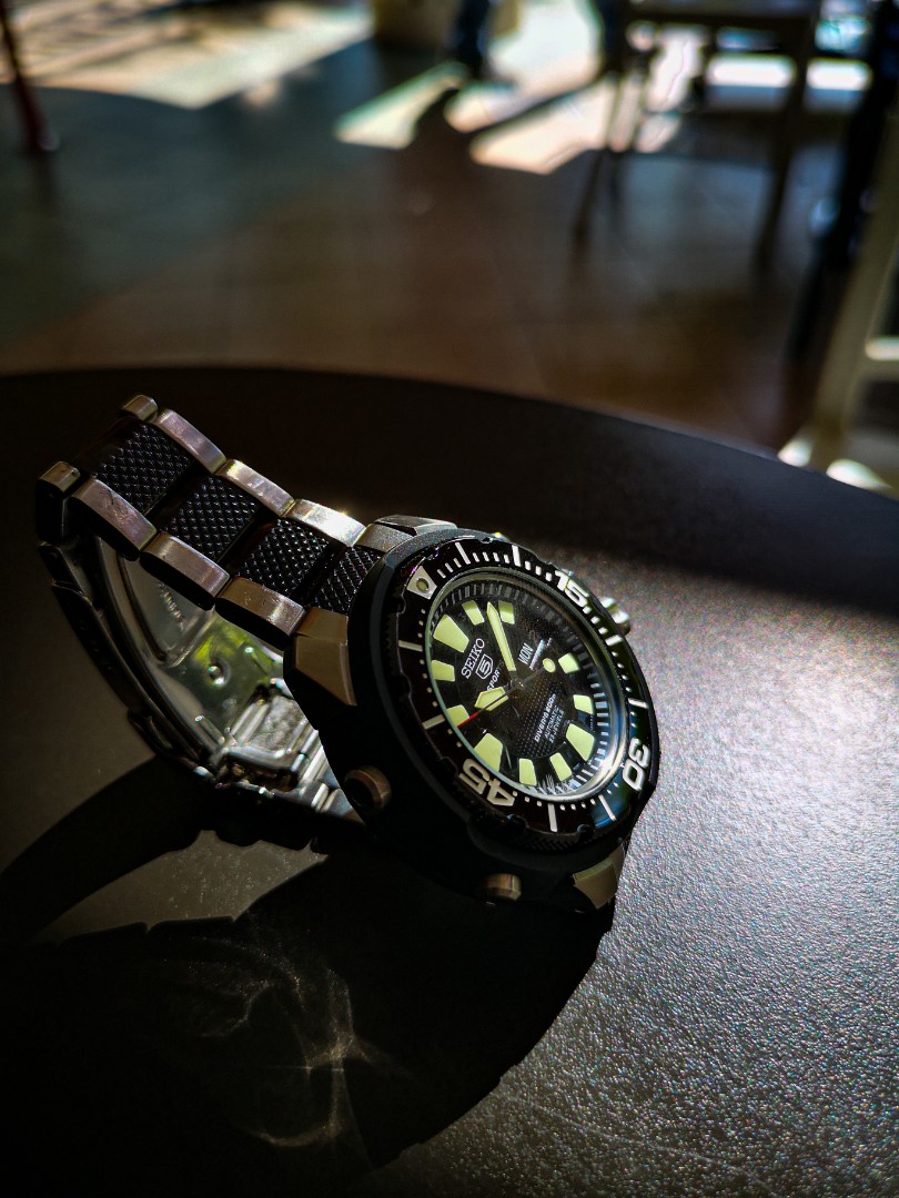 Seiko Frankenmonster SKZ253K1 Men s Fashion Watches