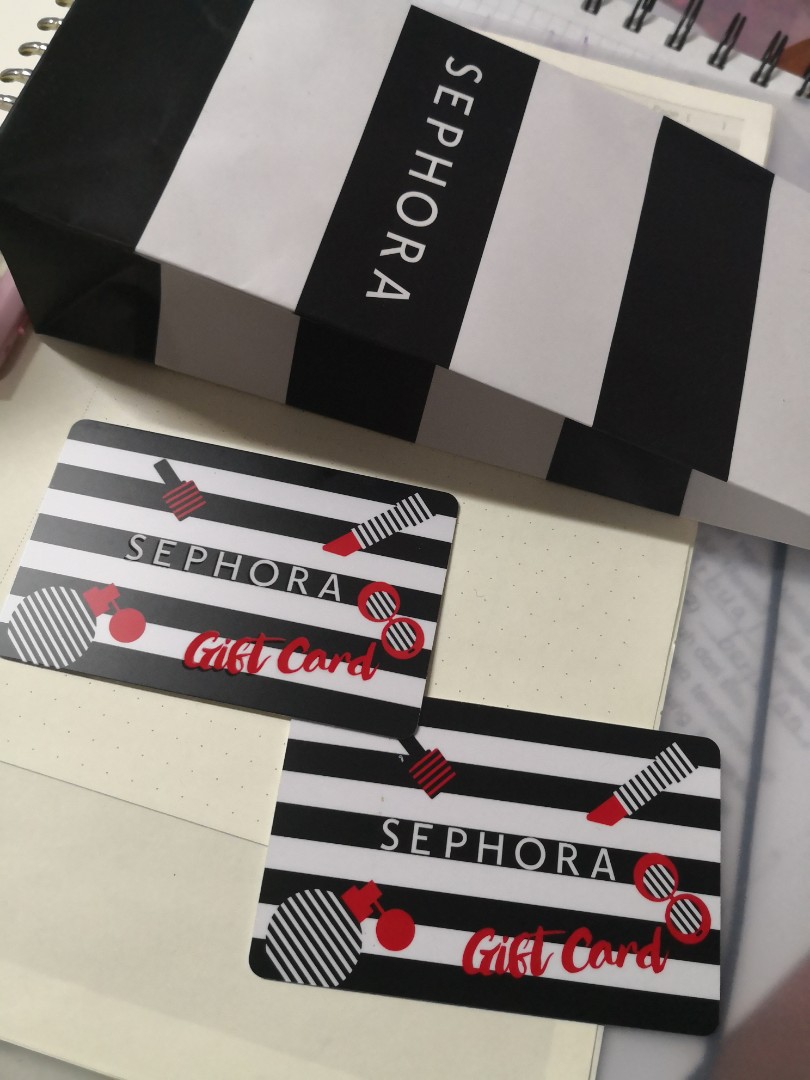 Value RM120 sephora gift card RM100+RM20, FREE RM20, Tickets ...