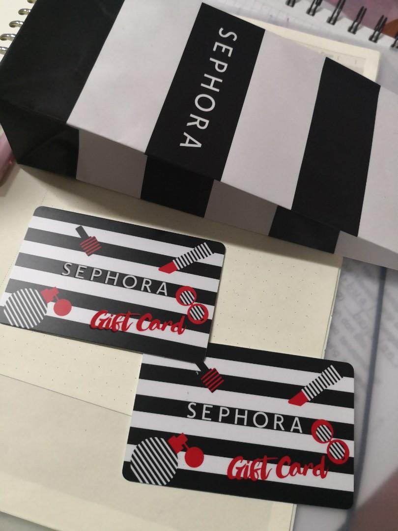 Value RM120 sephora gift card RM100+RM20, FREE RM20, Tickets ...