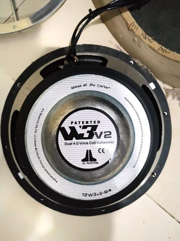 Jl audio w3v2 clearance