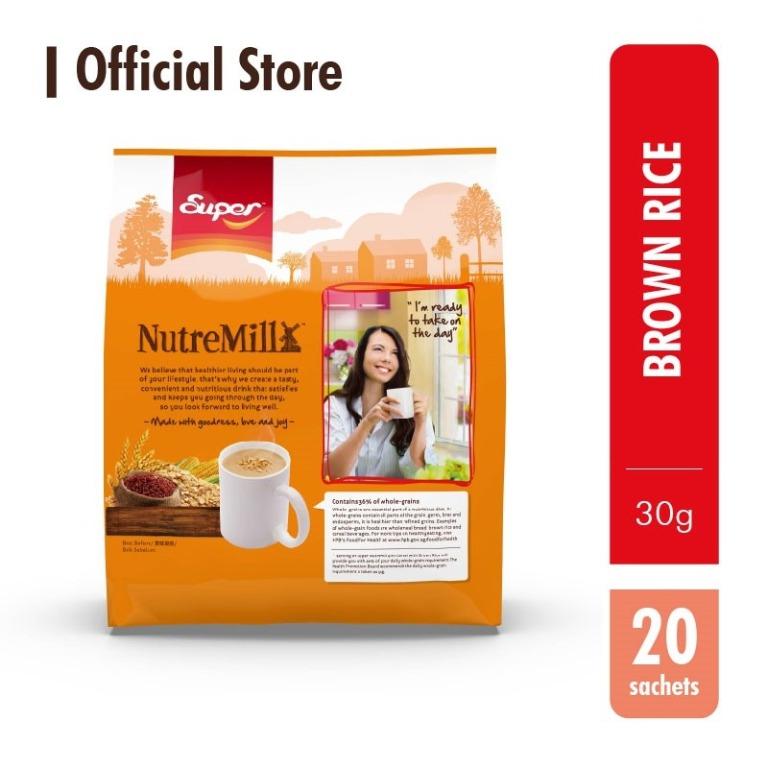 Super NutreMill in Instant Cereal with Brown Rice, Food