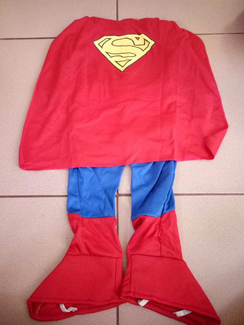 Superman costume, Babies & Kids, Babies & Kids Fashion on Carousell