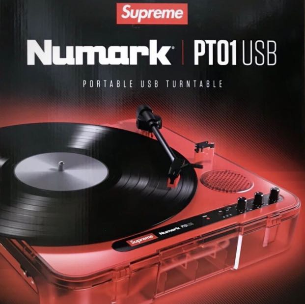 肌触りがいい Portable Supreme PT01 Turntable Numark PT01 Supreme ...