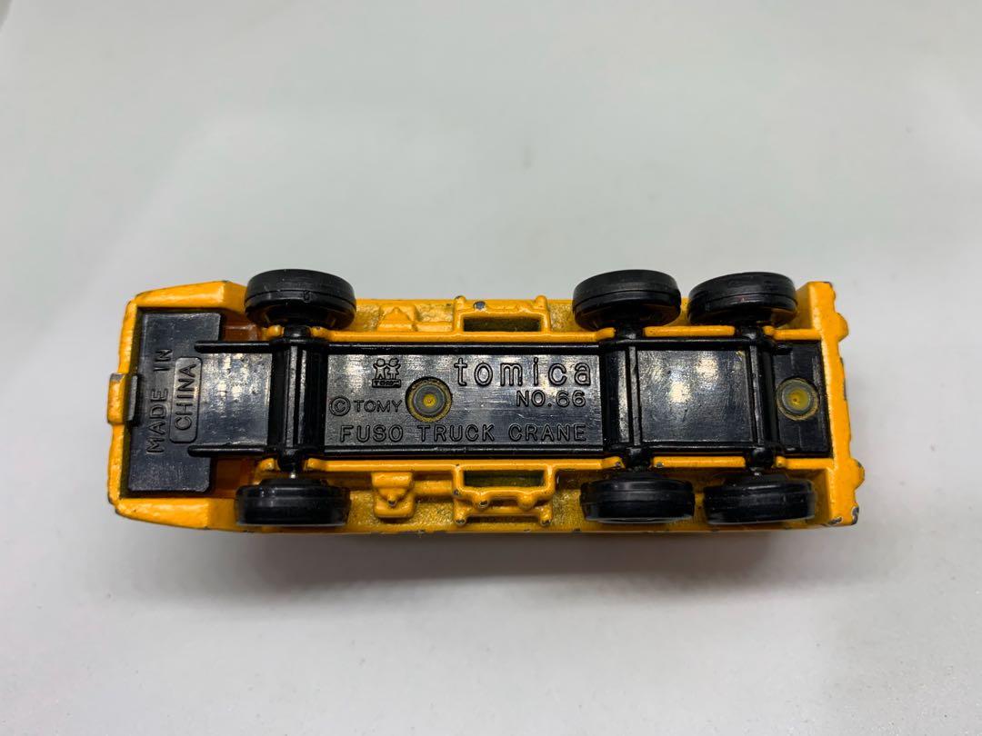 Tomica Fuso Truck Crane Yellow Loose Truck No 66 Hobbies Toys Tomica Fuso Truck Crane Yellow Loose Truck No 66 Hobbies Toys