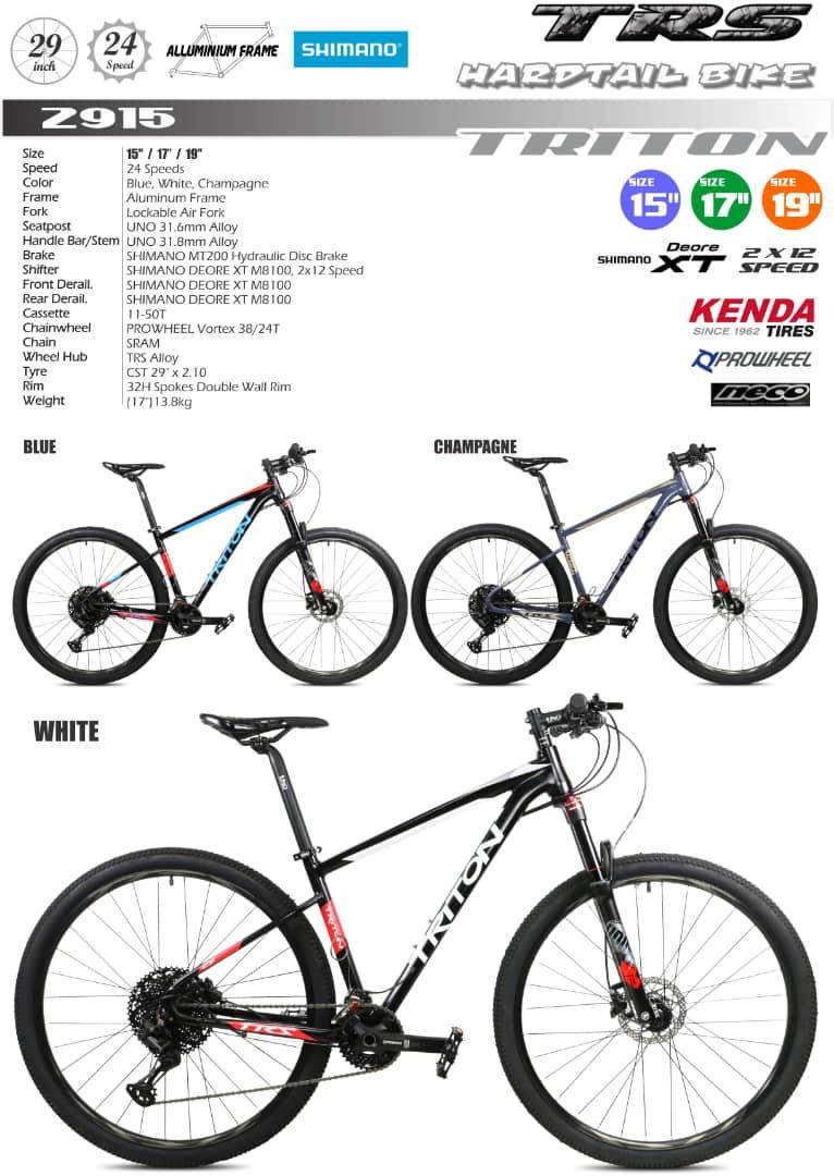 size 15 mountain bike