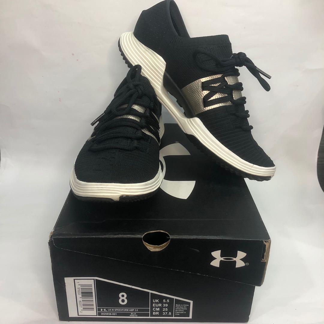Under Armour rubber shoes for walking (Category: Sneakers) located in Quezon City. Submitted by bctcking (Listing ID 280944829, Image 1). Description: Used only twice Almost new.
