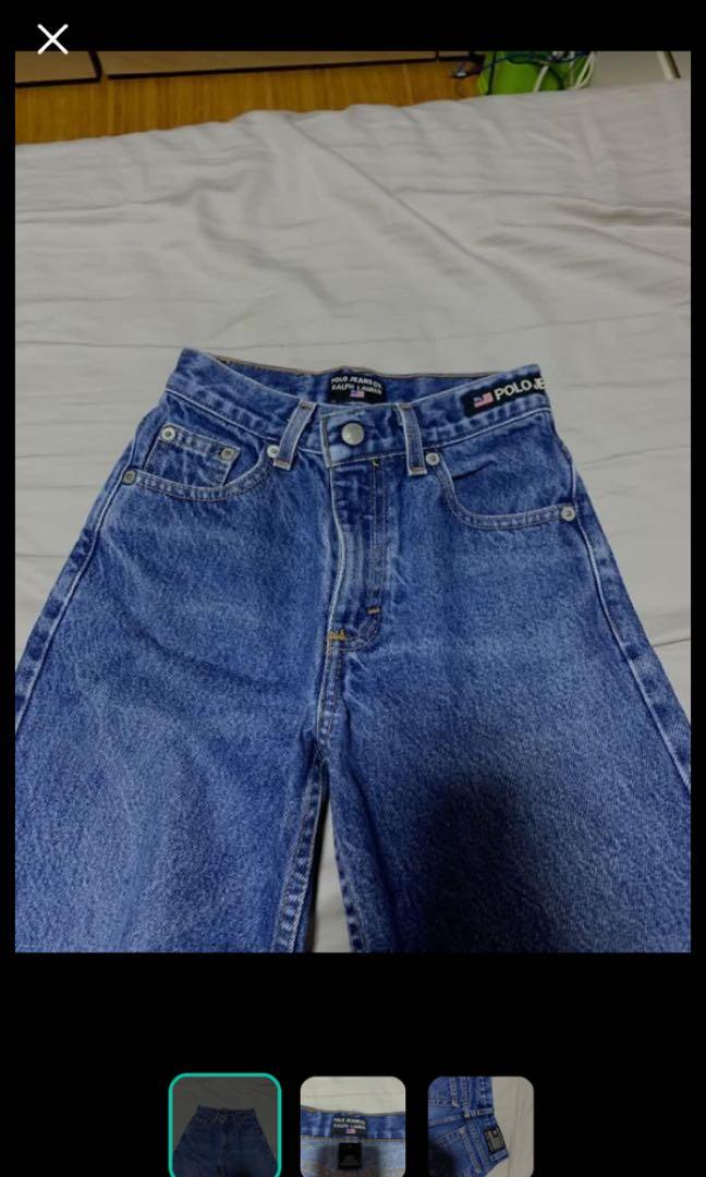 polo mom jeans