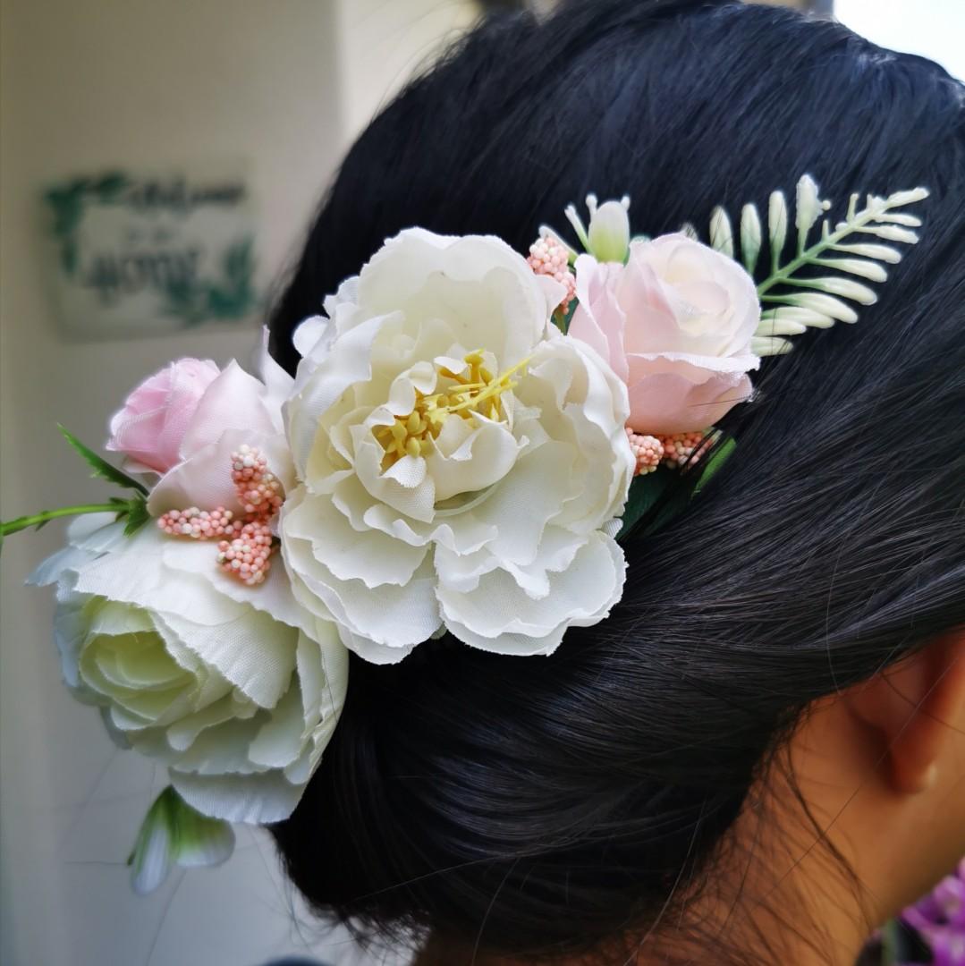 floral hair ornaments