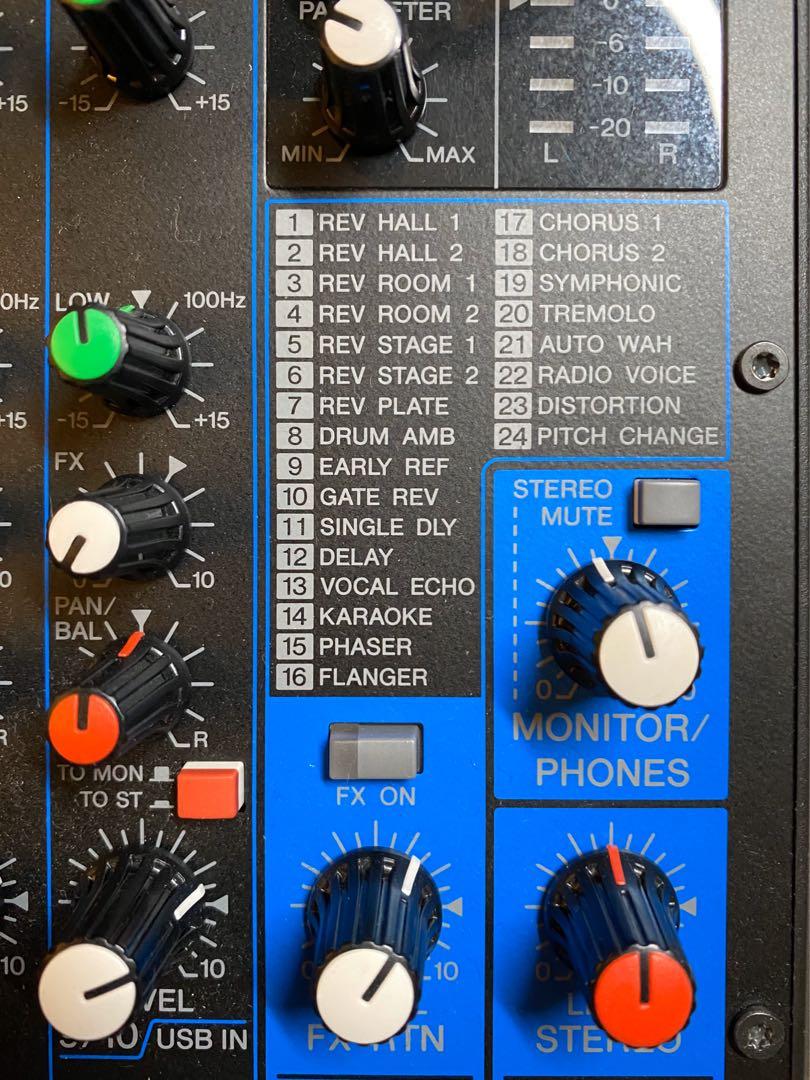 Yamaha MG10XU USB mixer (with USB cable, warranty), 手提電話, 電話＆平板電腦配件