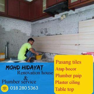Upah pasang tiles