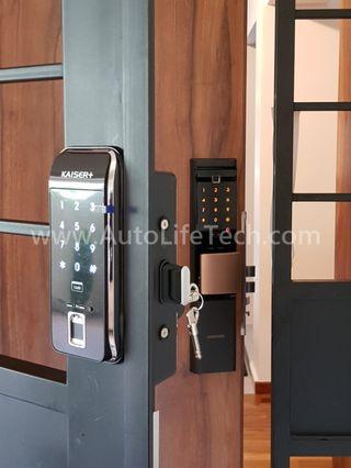 BUNDLE (GATE+DOOR) Samsung SHP-DR708 & Kaiser Gate Lock ~Perfect pair~