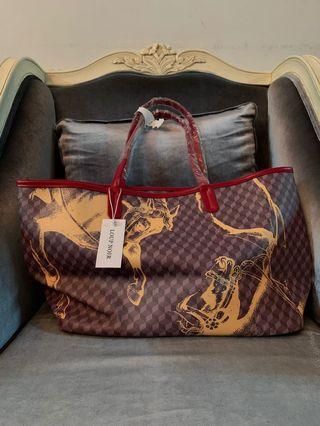 Loup Noir Brown Saffron Shopper Medium Bag