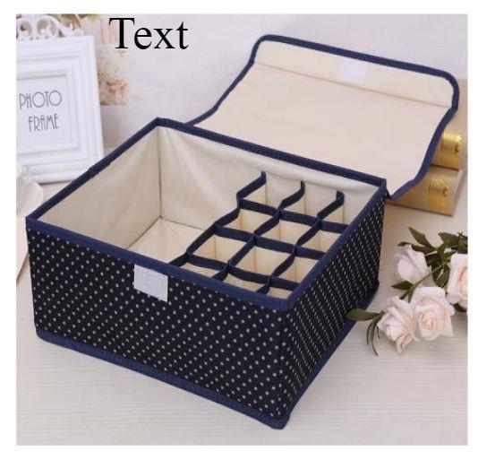 2 in 1 Foldable Collapsible Underwear Storage Bra Panties Organizer Box