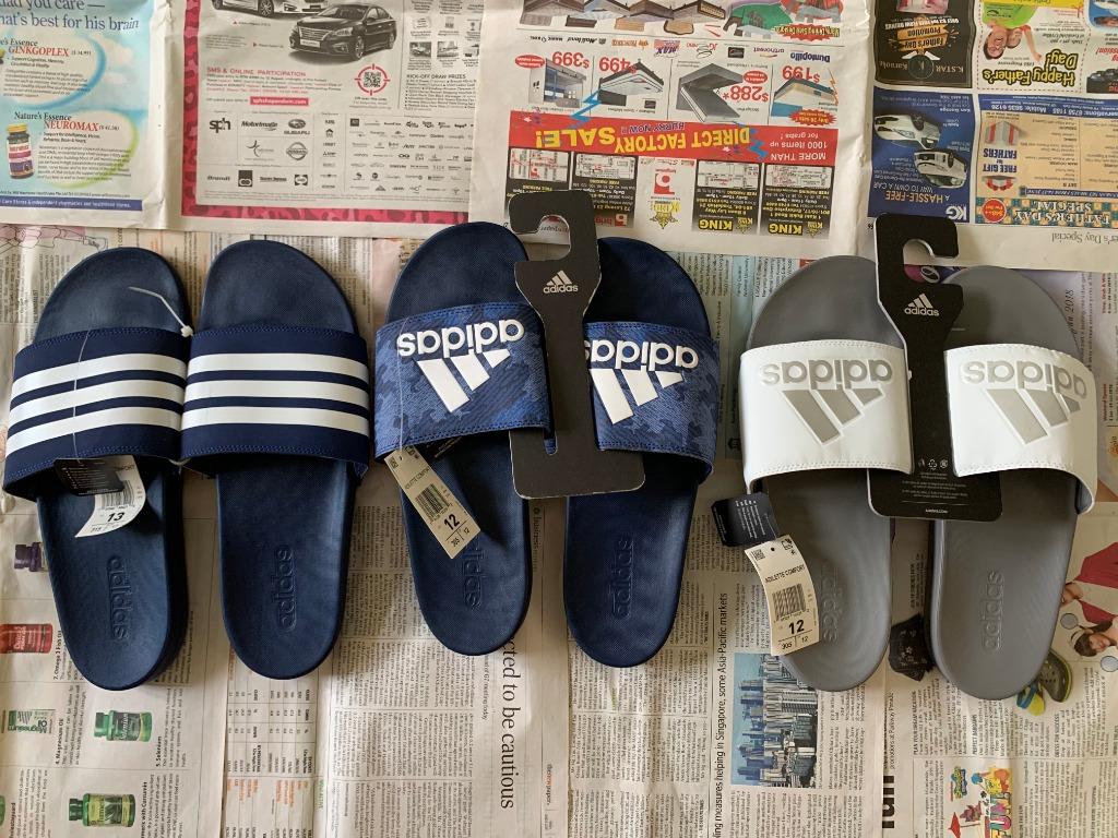 adidas comfort slides mens