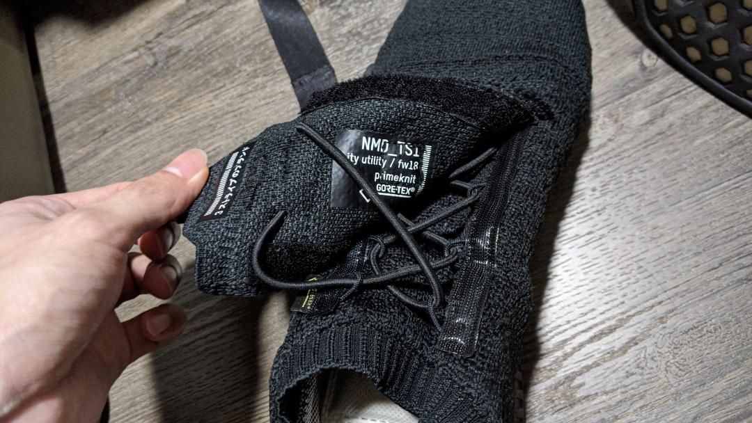 Adidas Gore Tex NMD TS1 in Triple Black PrimeKnit Men s Fashion