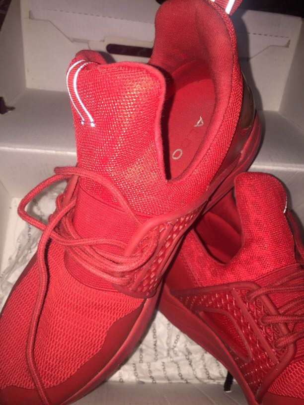 Aldo Red Sneakers, Women's Fashion 
