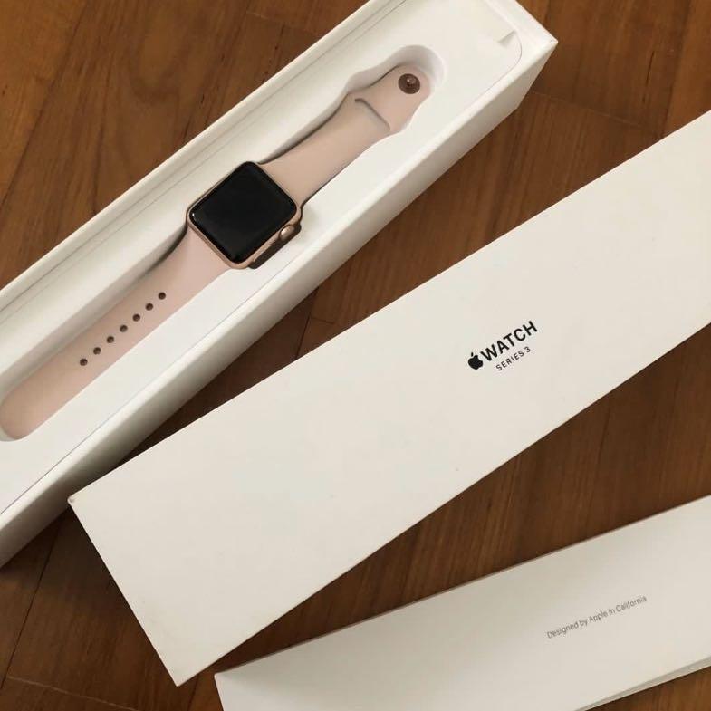 Apple Watch Series 3 Gold Rose Gold Wifi only