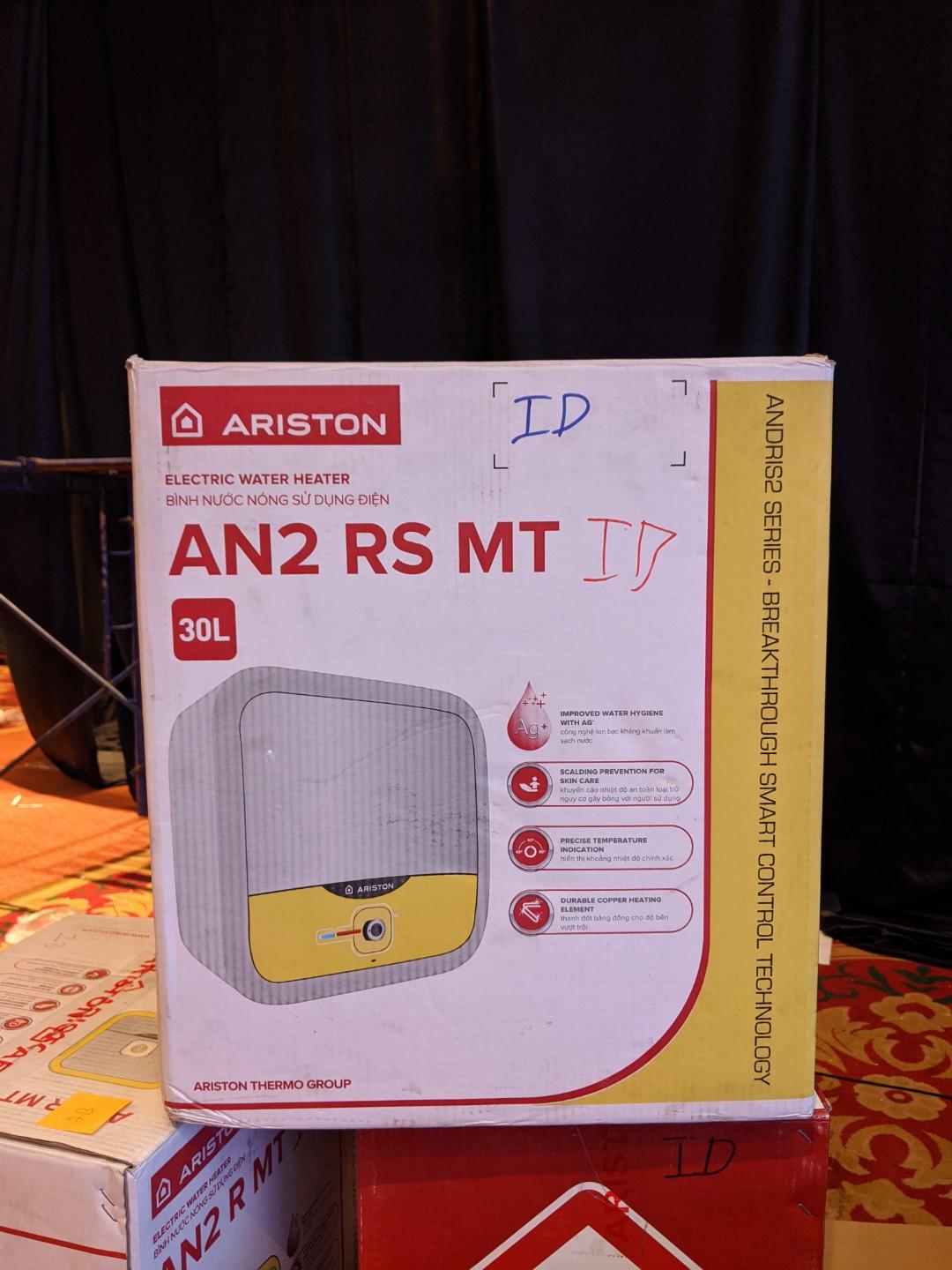 Ariston Water Heater Tipe Andris2 Rs Mt 30 Liter Kitchen Appliances Di Carousell
