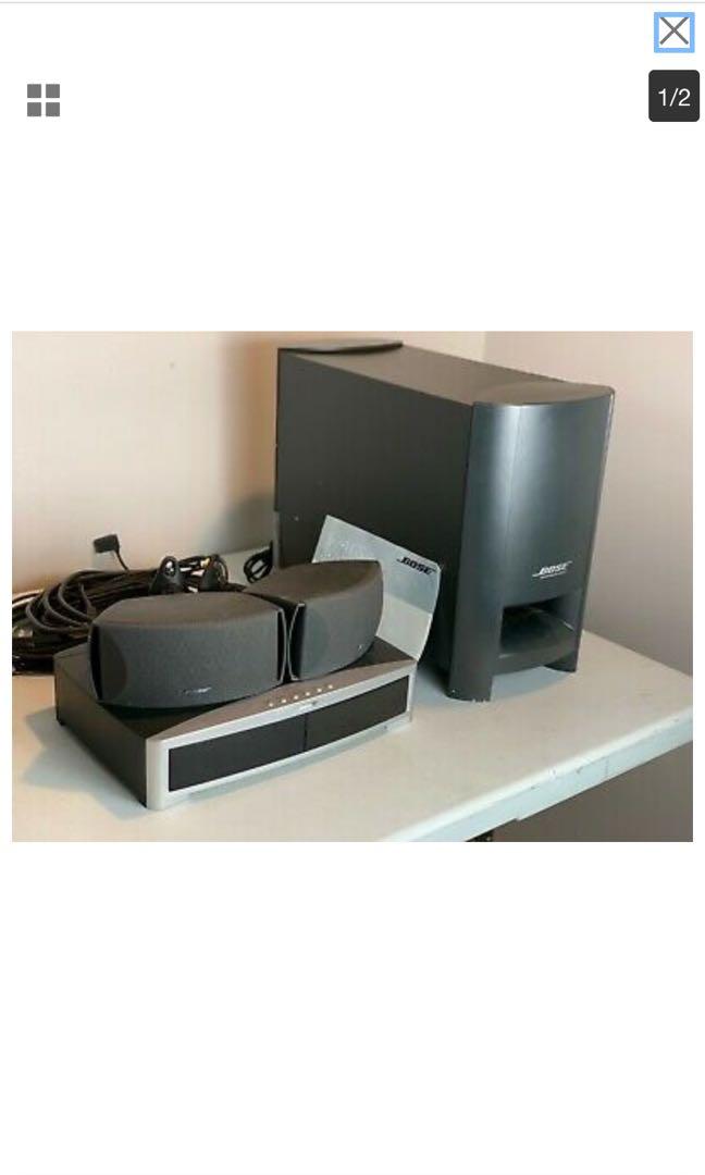 Bose 321 surround sound speaker, Audio, Soundbars, Speakers