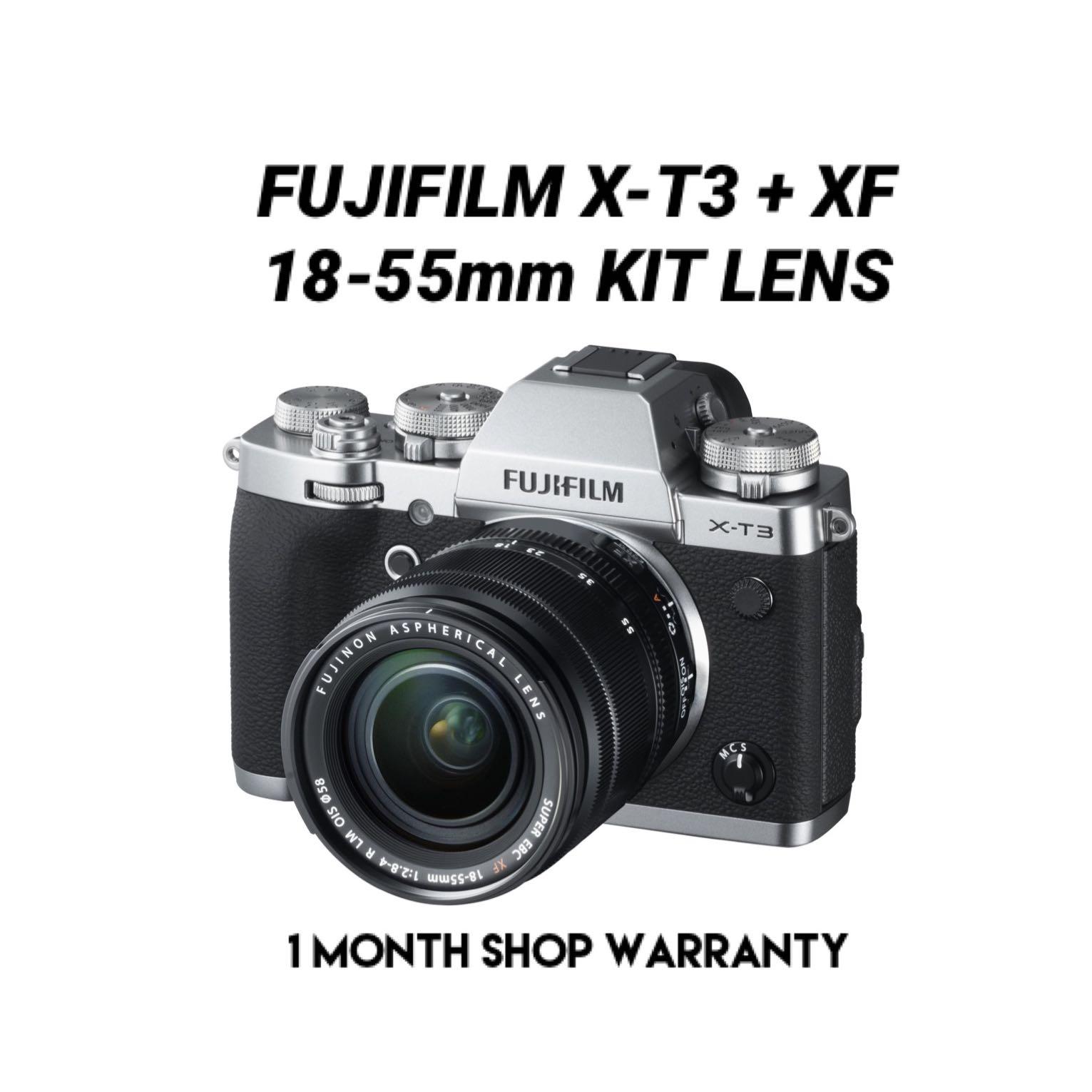 Brand New Fujifilm X T3 18 55mm Kit Lens Photography Cameras Mirrorless On Carousell