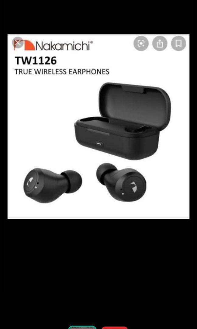 Nakamichi tw1126 true shop wireless earphone review