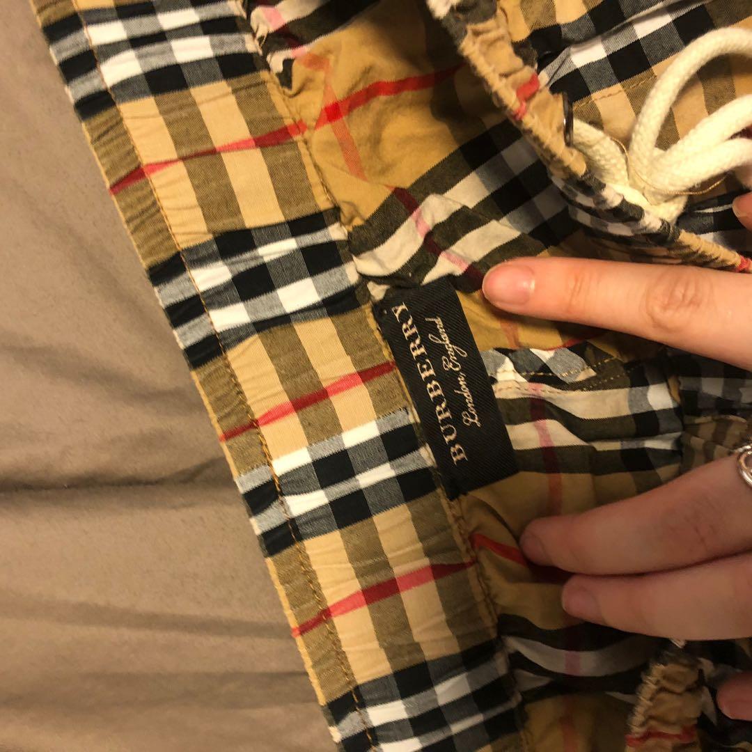 Burberry rainbow shorts outlet