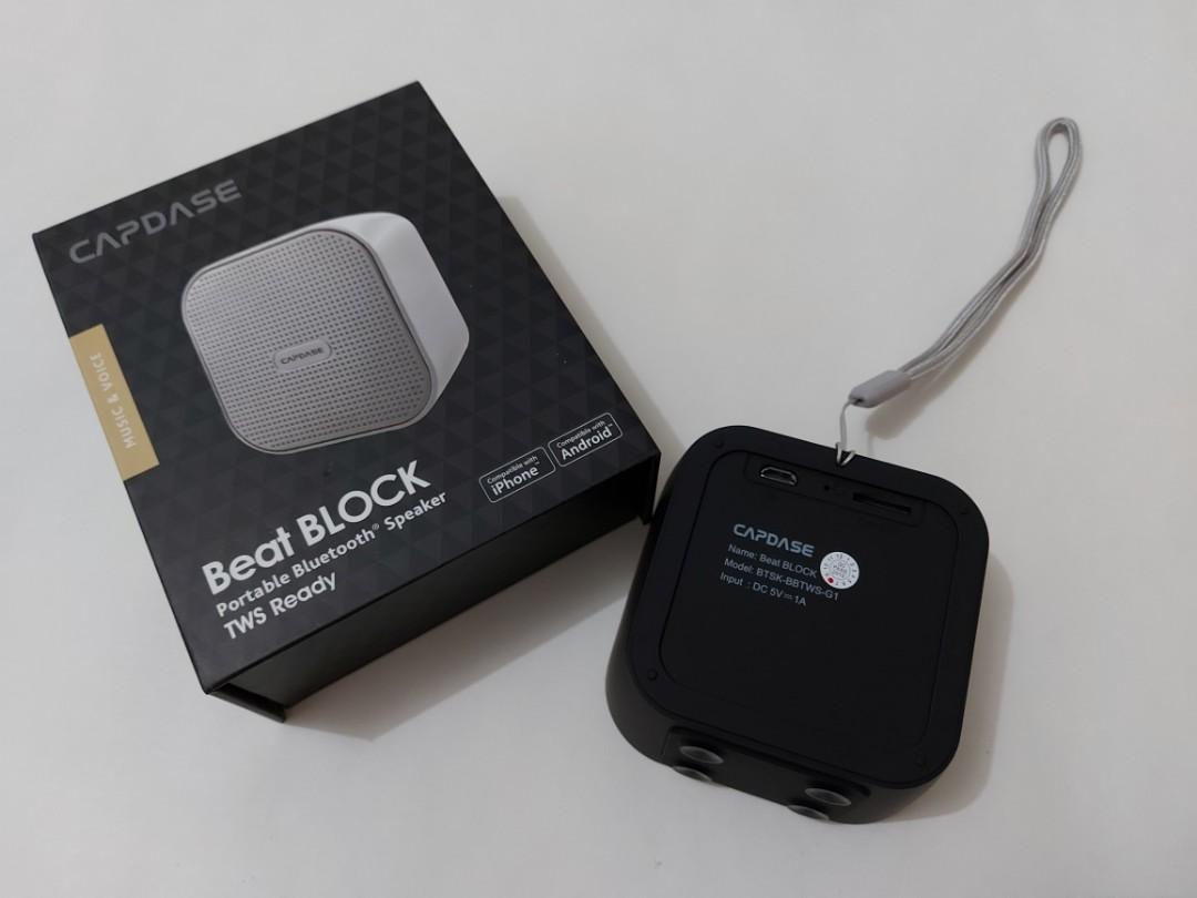 capdase beat block bluetooth speaker price
