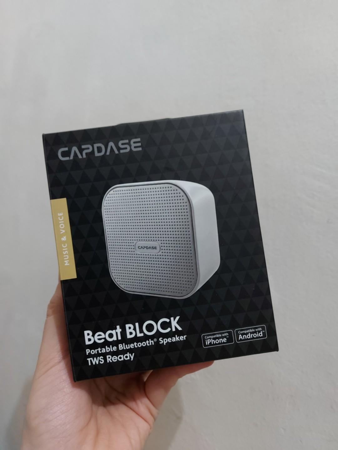 capdase beat block bluetooth speaker price