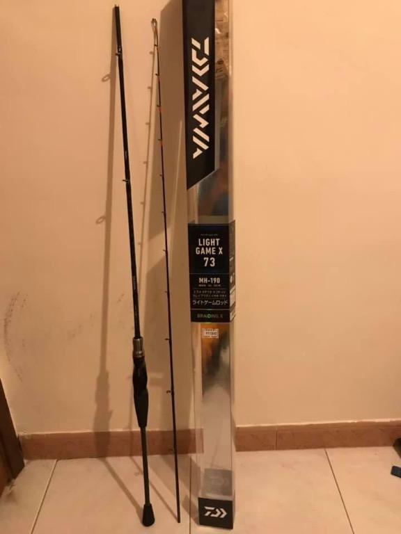 Daiwa 船竿light Game X 73 Mh 190 運動產品 運動與健身 運動與健身 有氧健身器材 Carousell