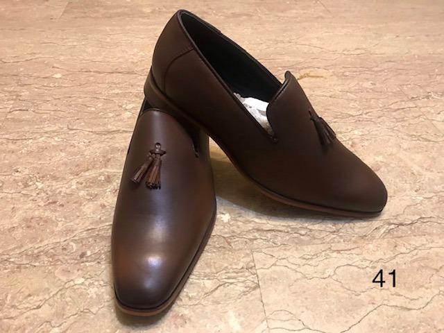 Mens laceless outlet formal shoes