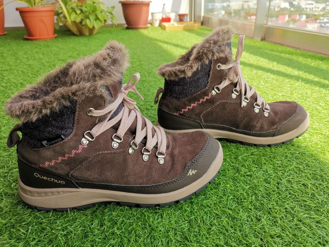 Decathlon snow boots store womens