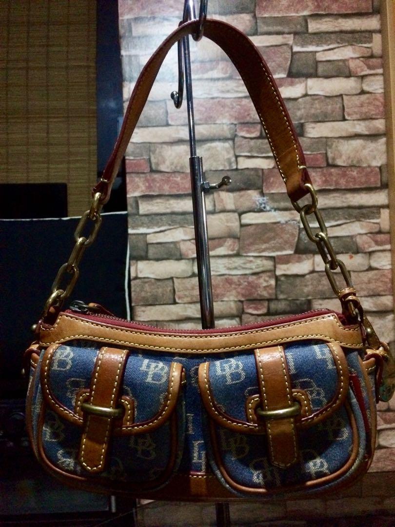 Dooney and bourke denim bag best sale