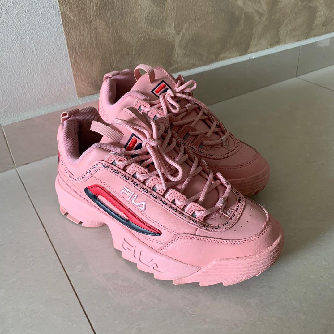 fila disruptor 2 premium repeat pink