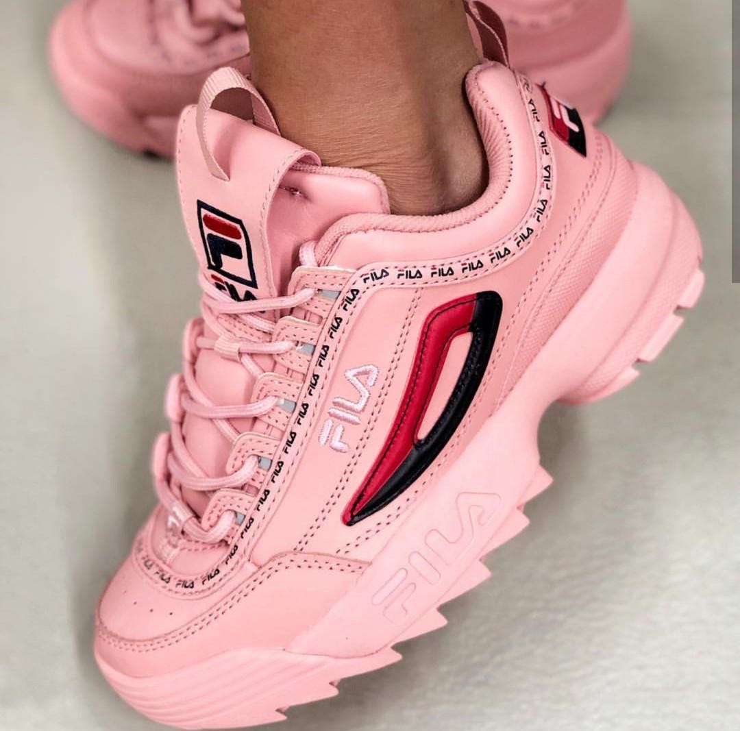 fila disruptor pink shadow