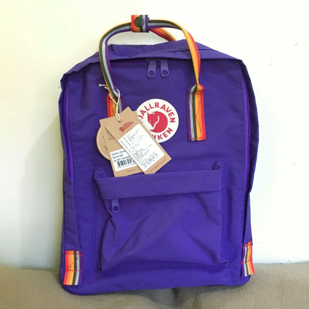 purple rainbow kanken