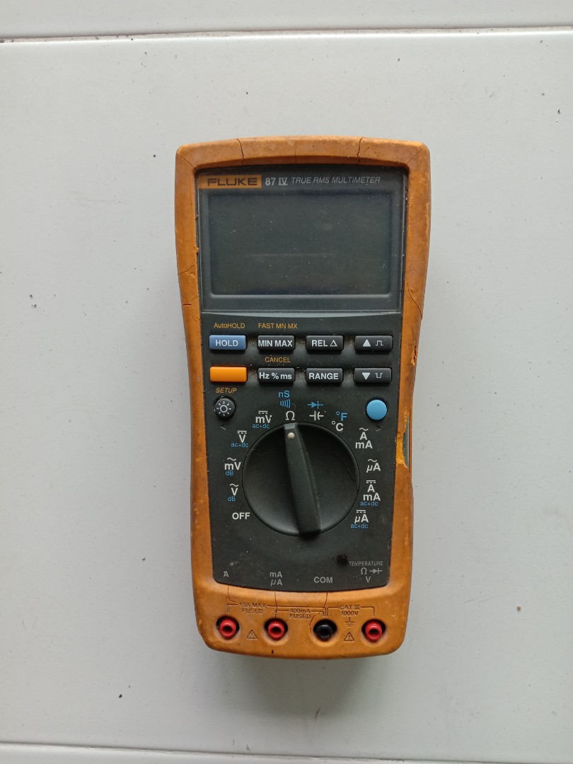 Fluke 87 IV true rms multimeter, Health & Nutrition, Health Monitors