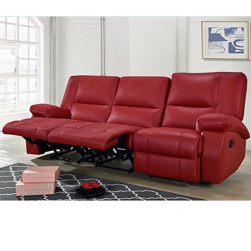 Full Thick Leather Recliner Sofa Offer!, Furniture & Home Living